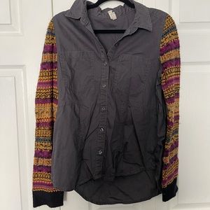 Free People Button Up
